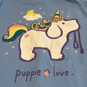 Puppie love long sleeve tee